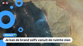 Grootste natuurbrand ooit in Texas duizenden mensen gevlucht [upl. by Ajnin823]