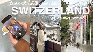 3 DAYS IN SWITZERLAND 🚂🏔️🇨🇭exploring zermatt glacier express local cuisine hotel room tour [upl. by William75]