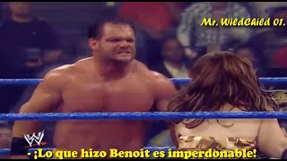 Chris Benoit vs Chavo Guerrero  Promo de SmackDown Subtitulado en Español [upl. by Eslek]