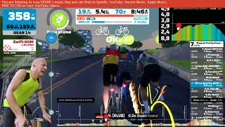 🏆 Punchy Power Stage 2  Watopia Hilly Reverse  Using Racing Score 20240805 1010 [upl. by Ruben]