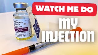 Watch Me Do My Injection Testosterone Replacement Therapy [upl. by Loraine]