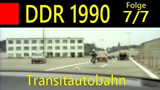 DDR 1990 Folge 7 letzte Folge Grenzübergang Dreilinden bis Marienborn [upl. by Erine480]