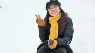 Sledging in Glencoe Mountain Resort with UK Family  Scotland UK 🇬🇧 [upl. by Dhiman190]