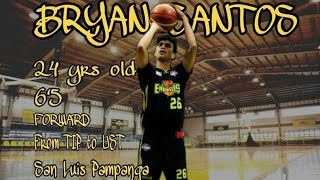 Bryan Santos Basketball Highlights [upl. by Goran]