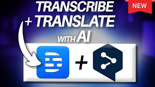 How to Transcribe and Translate Audio or Video to Any Language Using AI [upl. by Arondel]