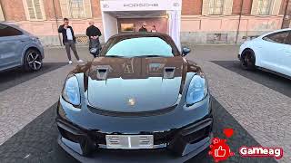 Salone Auto Torino Porsche 2024 GAMEAG supercar carlifestyle [upl. by Attelrahc370]