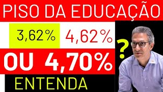 PISO DA EDUCAÇÃO 2024 [upl. by Crotty]