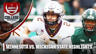 Minnesota Golden Gophers vs Michigan State Spartans  Full Game Highlights [upl. by Neemsay]