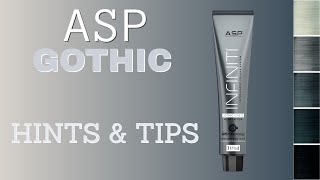 AFFINAGE SALON PROFESSIONAL GOTHIC  HINTS amp TIPS [upl. by Nednyl]