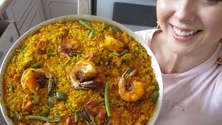 Cómo hacer paella mixta Marisolpink [upl. by Adlecirg]