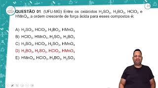 342  REVISÃO E CORREÇÃO  COMPOSTOS INORGÂNICOS ÁCIDOS – PARTE II [upl. by Aimahc170]