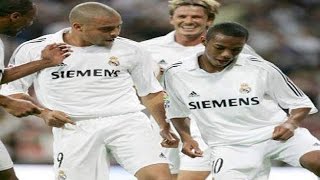 Ronaldo  Robinho And Julio Baptista Dancing [upl. by Ahsiek175]