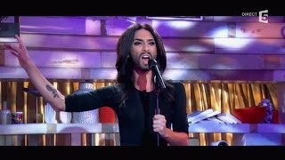 Conchita Wurst quotRise like a phoenixquot  C à vous  23102014 [upl. by Zil157]