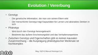 Psychologie  Biologie  Genotyp und Phänotyp [upl. by Tharp]