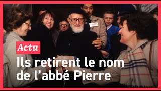 En Bretagne le nom de l’abbé Pierre en voie de disparaître des lieux publics [upl. by Nanete]