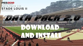 PES 2019  Data Pack 20 DLC 20  DLC 10  DownloadInstall For PC  HD [upl. by Carlen]