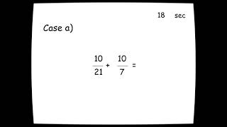 Calcul Mental  Addition et soustraction de fractions [upl. by Bunni]