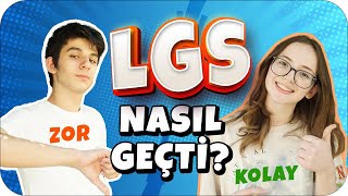 LGS 2024 Nasıl Geçti Matematik Zor Muydu Röportaj 🎤 [upl. by Airemaj]