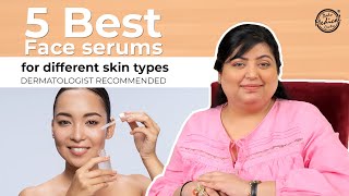 Top 5 Serums for Face  Vitamin C Hyaluronic Acid Niacinamide Retinol amp Peptide Dr Nivedita Dadu [upl. by Hpesoj]