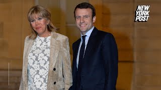 Brigitte Macron ‘head was in a mess’ when she dated future French prez when he was 15 amp she was 40 [upl. by Slorac]