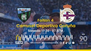 Sestao River  Deportivo  En directo en Carrusel Deportivo Coruña [upl. by Ramirolg718]