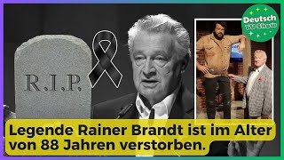 Schlechte Nachrichten  SynchronLegende Rainer Brandt ist im Alter von 88 Jahren verstorben [upl. by Theresita231]