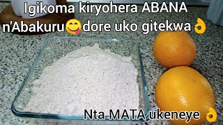 Niba ufite ifu yIGIKOMA nAMARONJI dore uko wateka IGIKOMA kiryoshye cyaneš‹ [upl. by Clovah]