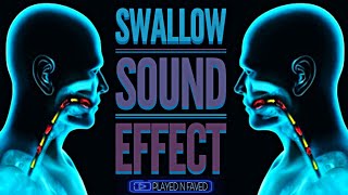 Human Swallowing Sound Effect  Sound Of Loud Swallow  Human Gulping Sounds  Royalty Free [upl. by Weider]