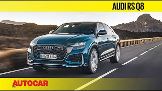 Audi RS Q8 Review  The Go to Match the Show  First Drive  Autocar India [upl. by Leunam]