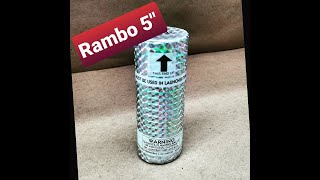 Whats inside a Rambo canister shell firework [upl. by Hogue]