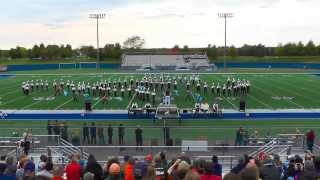 Best High School Marching Band Performance  Kettle Run High School Marching Band  VBODA Show 2015 [upl. by Polito]