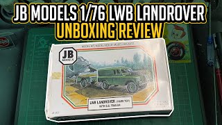 JB Models 176 LWB Landrover Unboxing And Review [upl. by Mackintosh799]