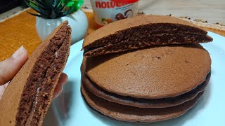 Doras Favorite Chocolate Pancake Recipe  Perfect chocolate pancakes  Recipe by Maryam Umer [upl. by Luahs]