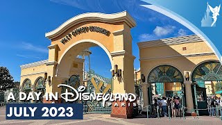 📅 A Day in Disneyland Paris July 2023 [upl. by Errol]