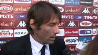 Conte Scudetto manca poco In bocca al lupo a Zanetti e Milito [upl. by Watson]