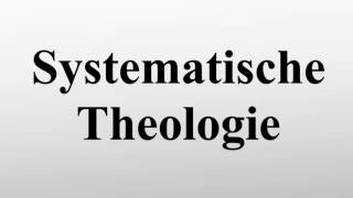 Systematische Theologie [upl. by Zannini]