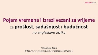 Pojam vremena i izrazi vezani za vrijeme za proslost sadašnjost i budućnost na engleskom jeziku [upl. by Maclean]