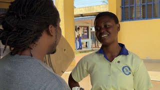 Goshers Tours With The Library Prefect  Kwame Nkrumah SHS [upl. by Drarej]