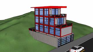 Shipping container garage workshops and homes HD [upl. by Ewens]