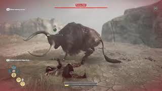 Assassins Creed Odyssey Kretan Bull On Nightmare Mode [upl. by Aliuqahs315]