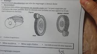 Les engrenages à denture hélicoïdale part 3 [upl. by Peggi]