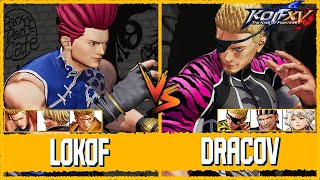 KOF XV ⚡ lokof RyoRockBenimaru vs dracov RamonBillyMeitenkun ⚡ Steam Replay Match ⚡ [upl. by Valdes]