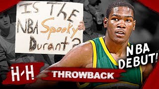 Kevin Durant First NBA Game Full Highlights vs Nuggets 20071031  CRAZY Debut [upl. by Runck]