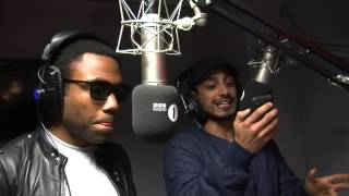 Burban in the booth  Riz MC Childish Gambino [upl. by Dosi]