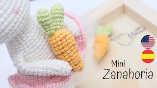 Zanahoria amigurumi crochet  Sub 🇺🇸🇪🇸 GretaWings [upl. by Karyn]