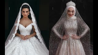 Os Vestidos De Noiva Lindos e Luxuosos 2019  The Most Beautiful and Luxurious Wedding Dresses [upl. by Edualcnaej507]