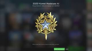 CSGO Hizmet Madalyası Nasıl Alınır [upl. by Gar]