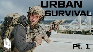 Basics of Urban Combat Survival and Assault Pack Setup [upl. by Olly354]