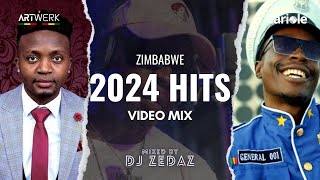 Zim 2024 Hits Video Mix ft Holy Ten Killer T Master H VoltzJT Winky D Scrip Mula amp Many More [upl. by Aivlys]