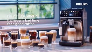 Discover all the coffees and the fastest to clean milk system in the new Philips LatteGo [upl. by Grubman]